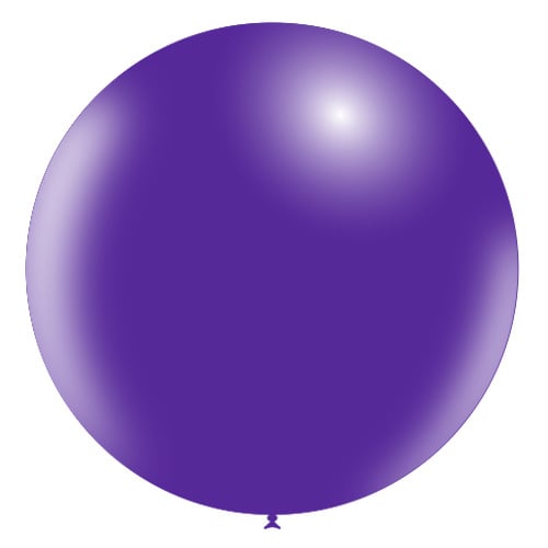 Fioletowy balon gigant XL 91 cm
