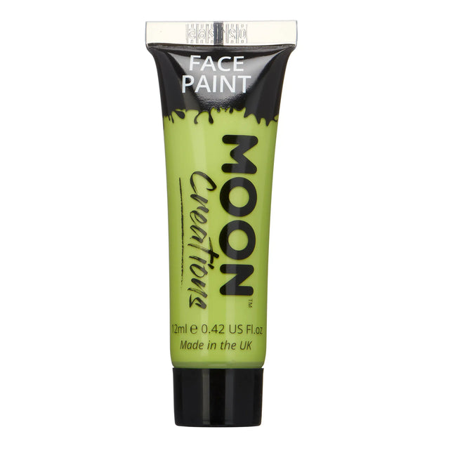 Moon Creations Farba do twarzy Lime Green 12ml