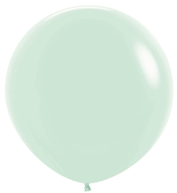 Balony Pastel Matte Green 91cm 2szt