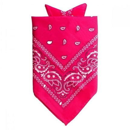 Różowa bandana 55 cm