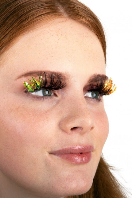 PXP Fake Lashes Glitter UV Yellow/Green Barranquilla