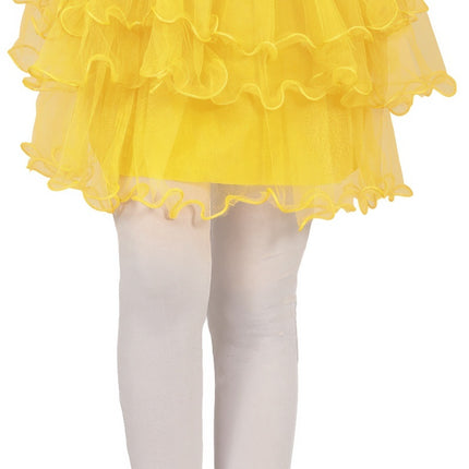 Żółta Tutu Girl Ruffles 30cm