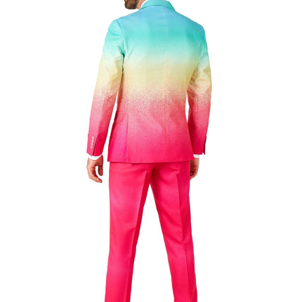 Garnitur męski Rainbow Fuchsia Blue OppoSuits