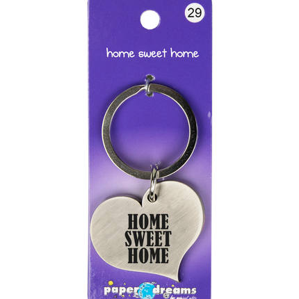 Breloczek do kluczy Home Sweet Home 10 cm