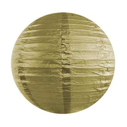 Złoty Lampion Okrągły 35cm