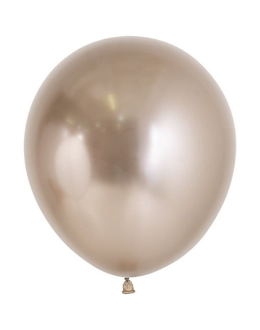 Balony Reflex Champagne 45cm 6szt