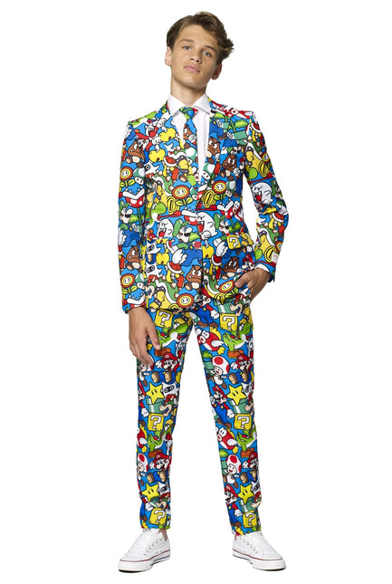 Super Mario Suit Boy Teen OppoSuits