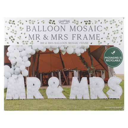 Balony Standard Mr & Mrs