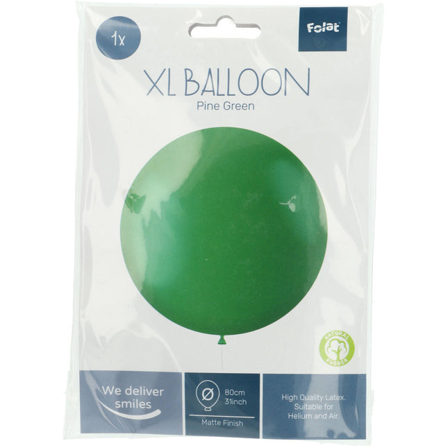 Zielony Ballonn Pine Green 80cm