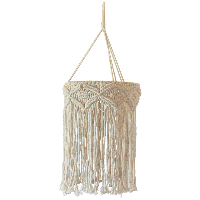 Beżowa dekoracja wisząca Macrame 40 cm