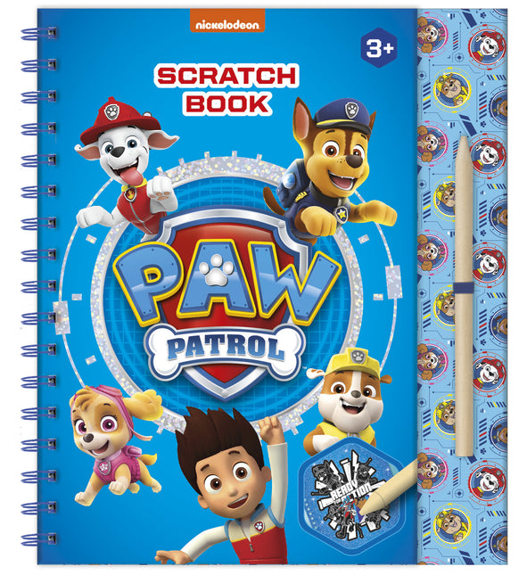 Książka z rysunkami Paw Patrol