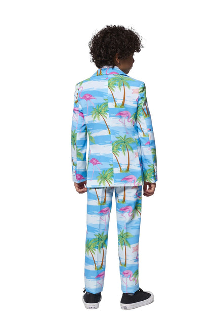 Hawaii Suit Boy Flamingo