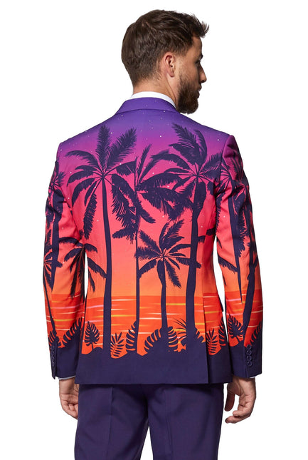 Hawaii Palm Tree Suit Men OppoSuits