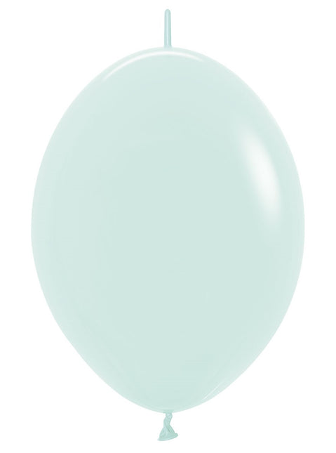 Balony Pastel Matte Green 30cm 50szt