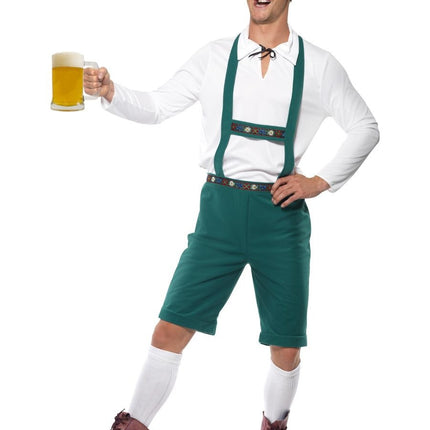 Zestaw Lederhosen Zielony