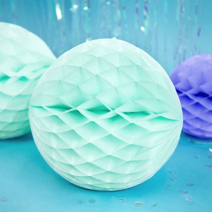 Honeycomb Ball Mint Green 30cm