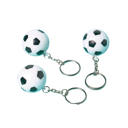 Breloki do kluczy Football Share Gifts 2,8 cm 12 szt.