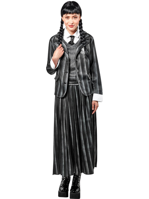 Kostium na Halloween Wednesday Addams Uniform