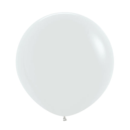 Balony białe 61cm 10szt