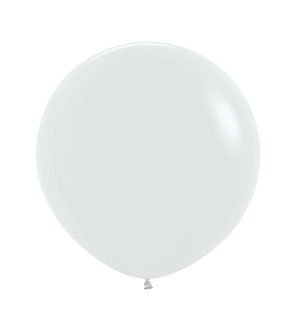 Balony białe 61cm 10szt