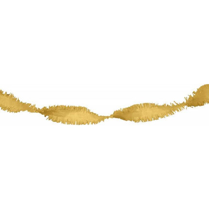 Golden Garlands Crepe 24m