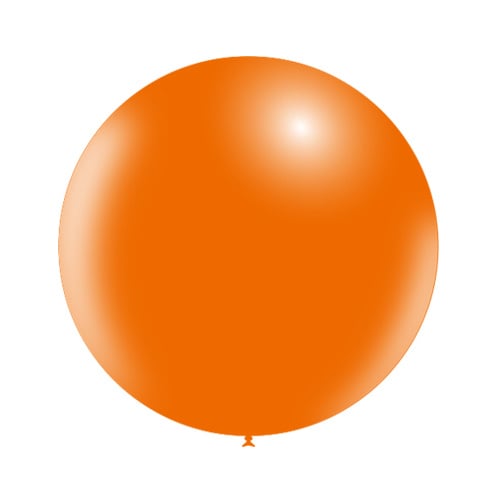 Pomarańczowy balon gigant 60 cm