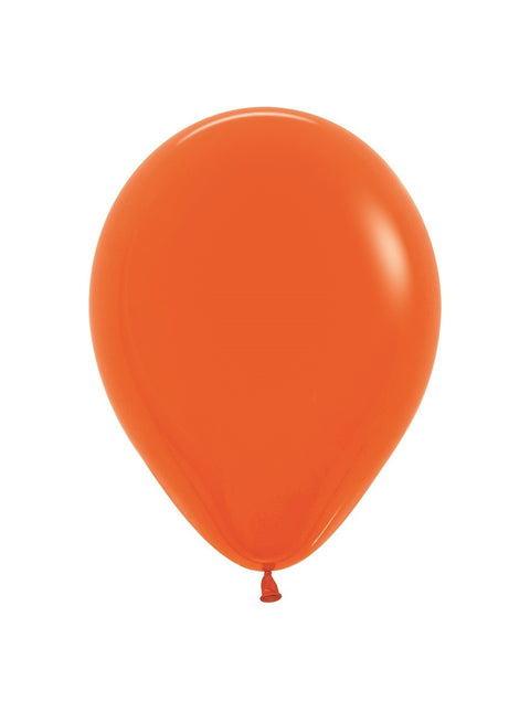 Balony pomarańczowe 23cm 50szt