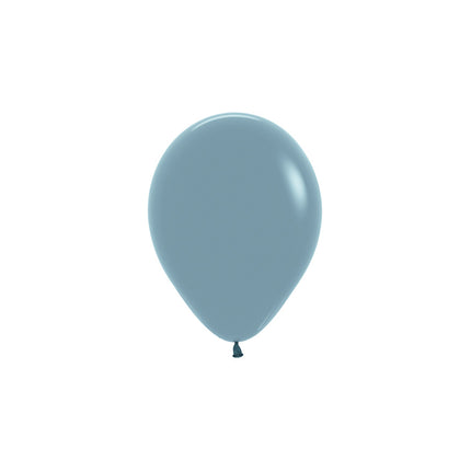 Balony Pastel Dusk Blue 12cm 50szt