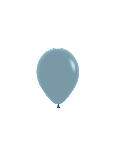 Balony Pastel Dusk Blue 12cm 50szt