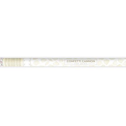 Konfetti Cannon Vanilla Cream Płatki róż 80cm