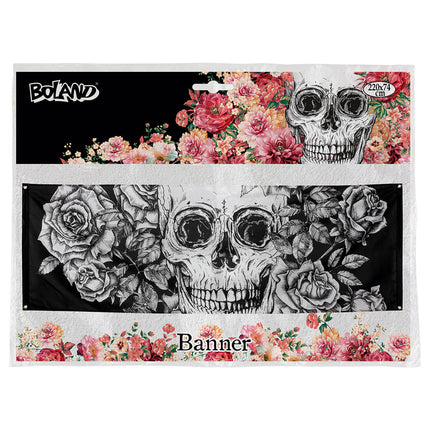 Halloween Day of the Dead Flag XL Dekoracja 2,2 m