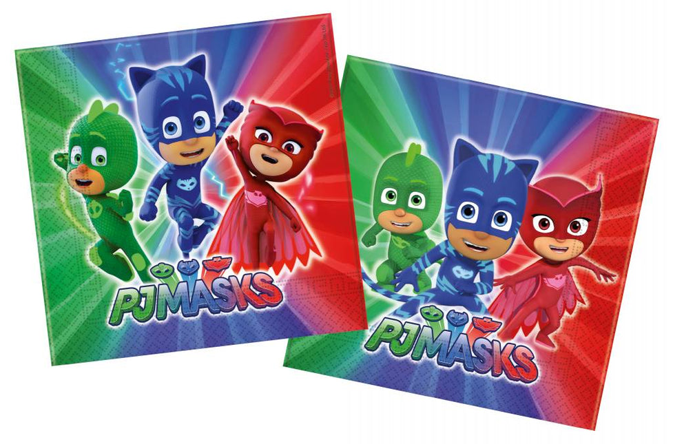 Serwetki Pj Masks 33cm 20szt