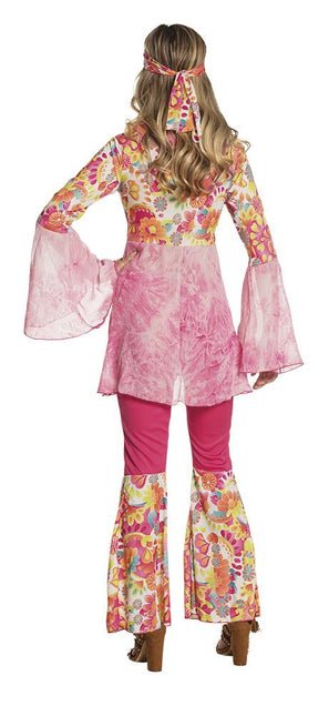 Różowy kostium damski hippie