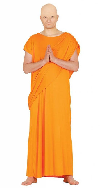 Pomarańczowy kostium mnicha dla mężczyzn