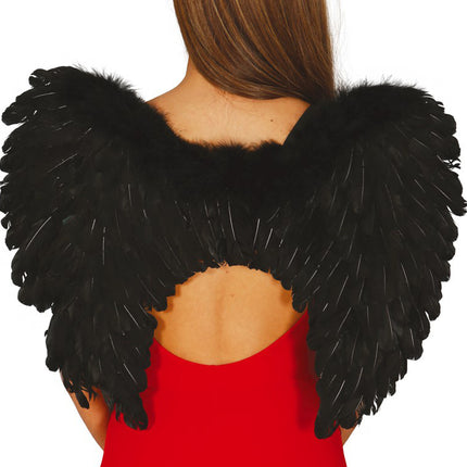 Pióra Black Wings 60 cm