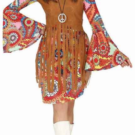 Hippie 60S Dress Ladies