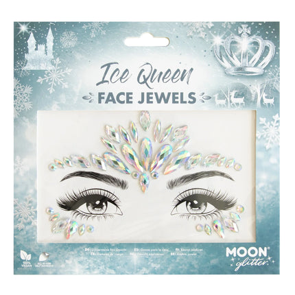 Moon Glitter Face Jewels Królowa Lodu