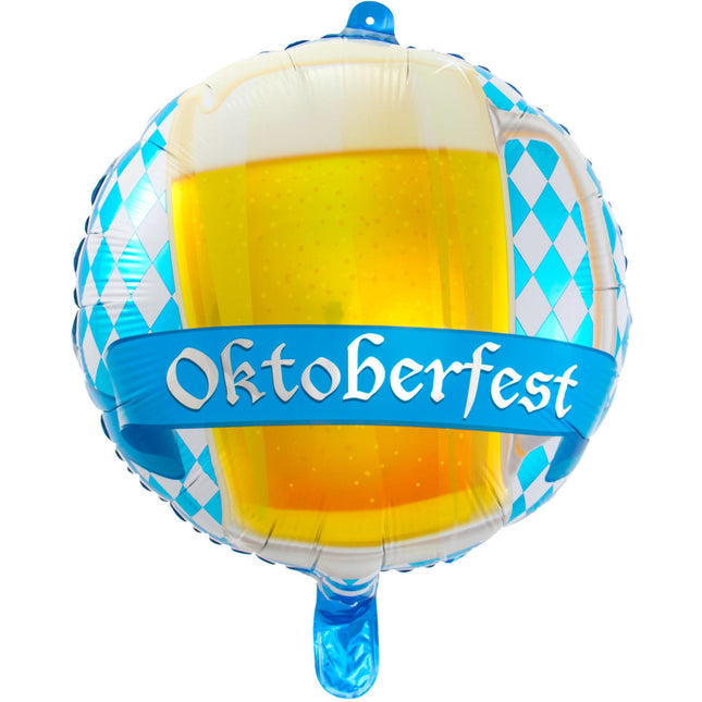 Balon helowy Oktoberfest 43 cm pusty