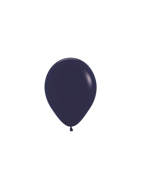 Balony granatowe 12cm 50szt