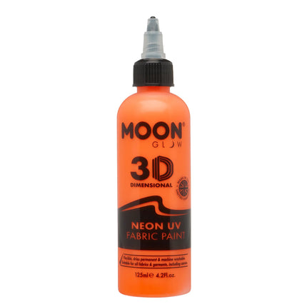 Farba do tekstyliów Moon Glow Neon UV Intense Orange 125ml