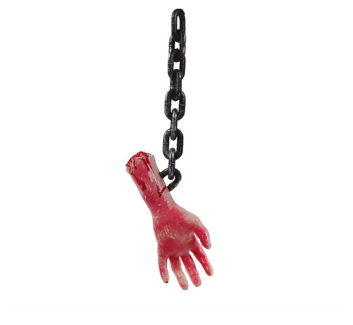 Ręka z łańcuchem na Halloween 40 cm