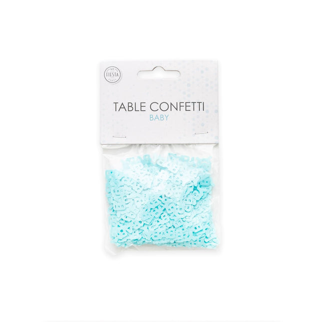 Konfetti stołowe Baby Blue