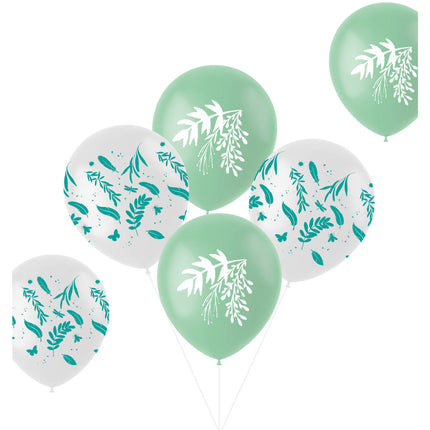 Balony Nature Green 33cm 6szt