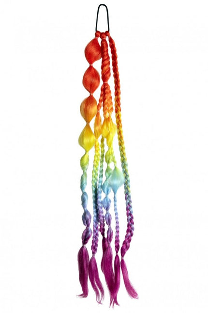 Festiwal przedłużania włosów w kolorach tęczy