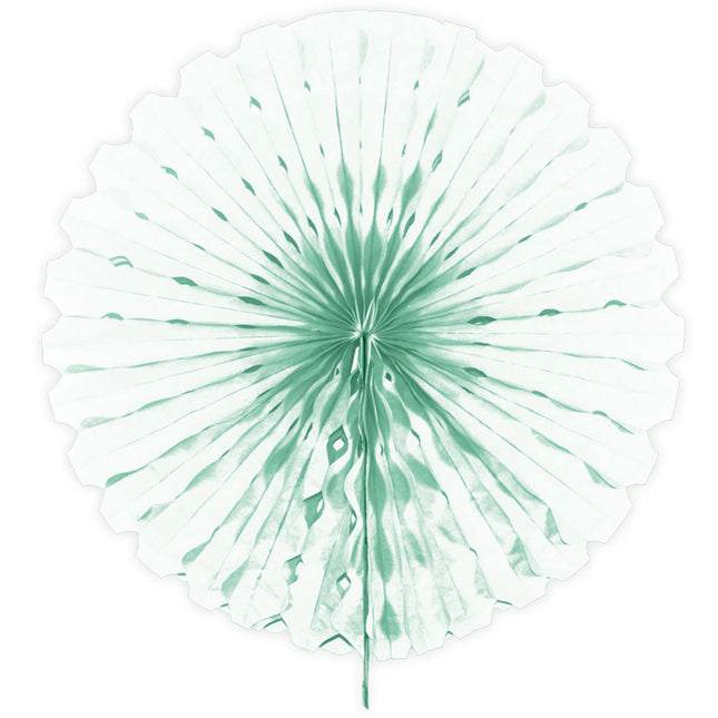 Wentylator papierowy Mint Green 45cm