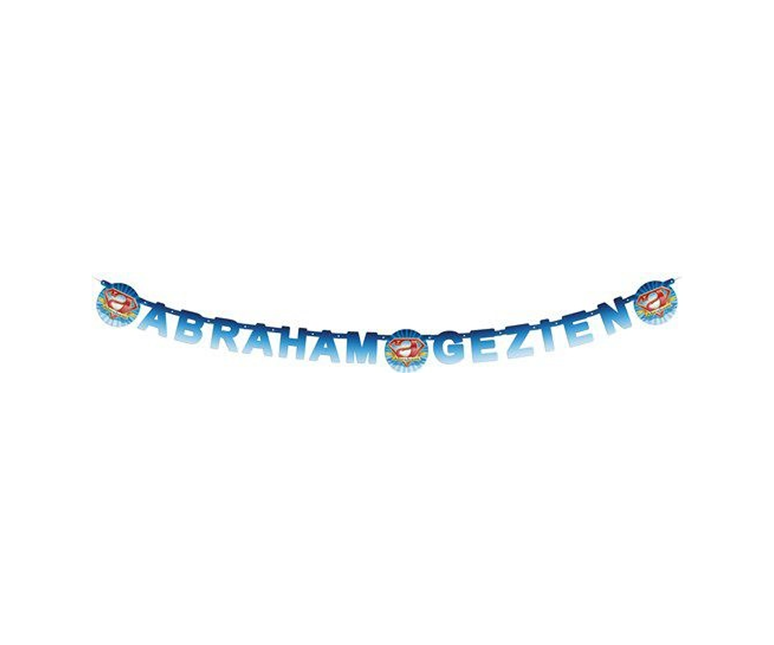 Abraham Letter Garland Blue 3m