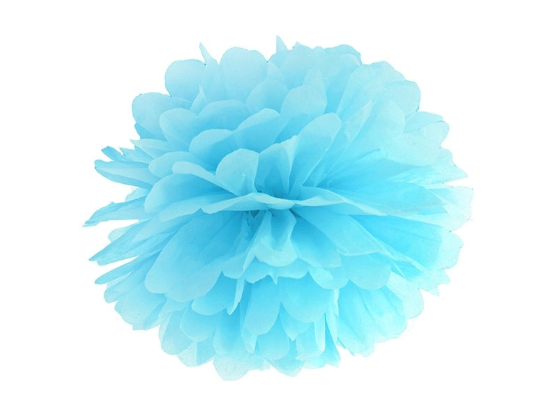 Pompon Sky Blue 25 cm