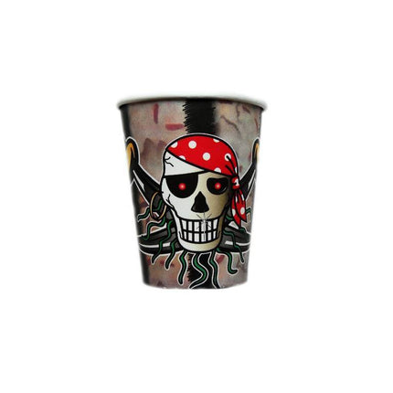 Kubki Pirates 250ml 8szt