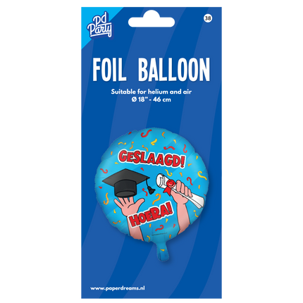 Balon helowy pusty 30 cm