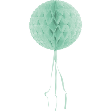 Honeycomb Ball Mint Green 30cm